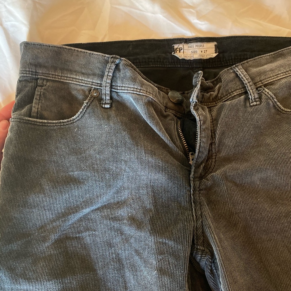 Corduroy Gray Pants
